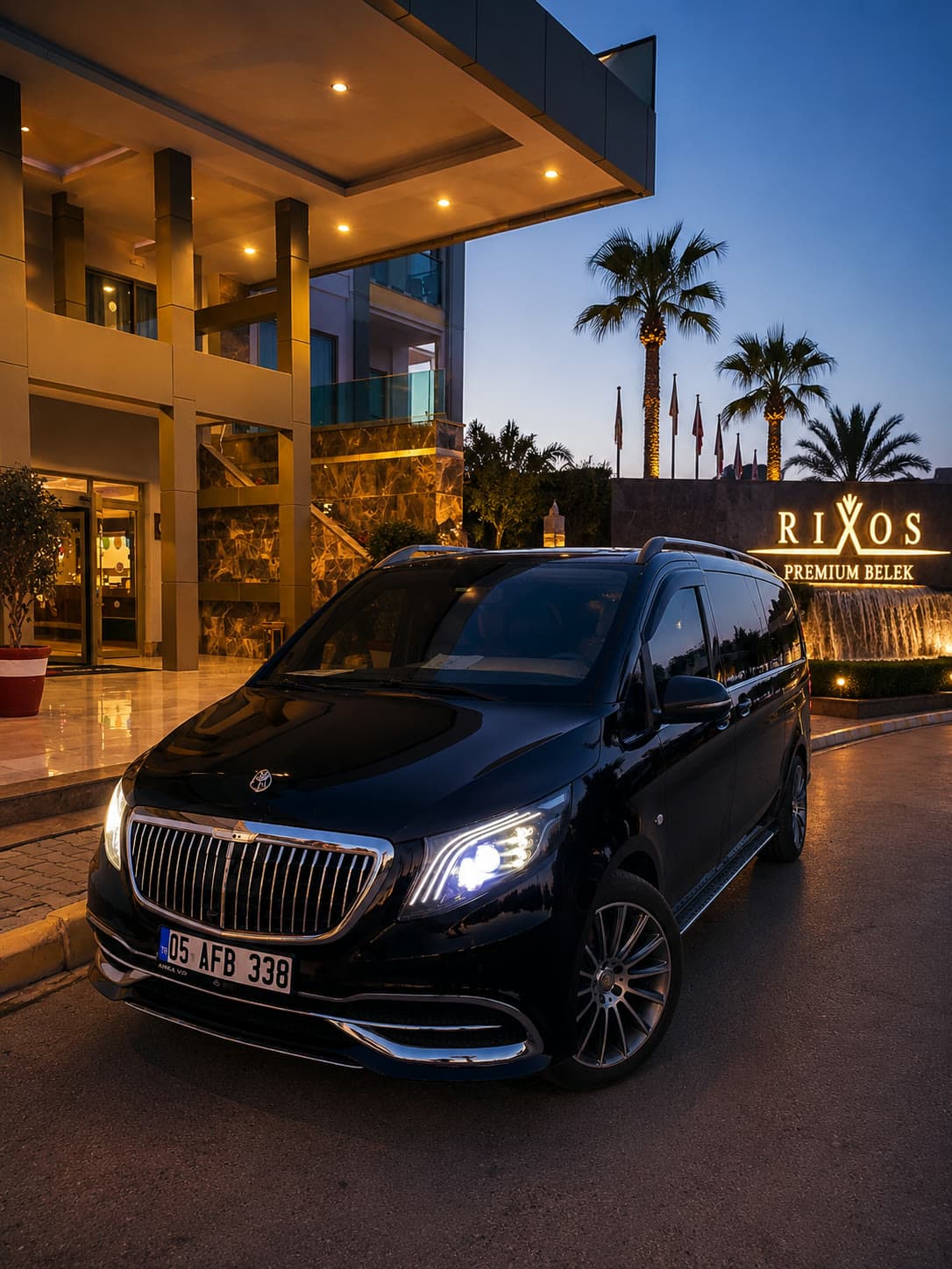 Otel Kapısında Karşılama
